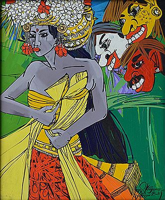 Ayu, The Balinese Dancer (Ayu Penari Bali)