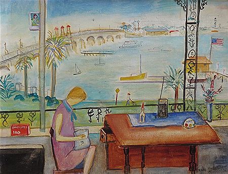 "St. Augustine, View from the Plaza Hotel"