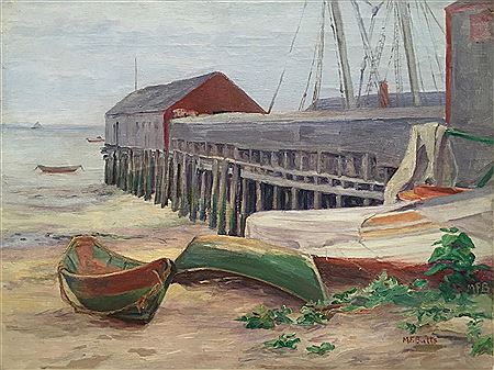 "Gray Day in Provincetown, Mass."