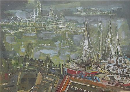 Boats in the Harbor