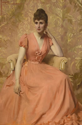 A portrait of a lady