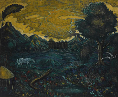 Landscape with a Horse