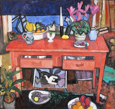 Red Table
