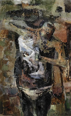 Bather drying (2)