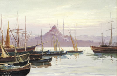 Pair: Views of Constantinople from the Bosphorus