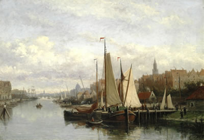 A view of Amsterdam