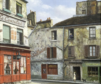 Montmartre Paris; Scéne de rue (pair) by René Dulieu - Auction record, sale price, and art valuation. Compare with similar artists and explore comparable artworks.