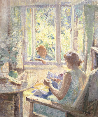 'The Sunny Window' by Stanley Gardiner - Auction record, sale price, and art valuation. Compare with similar artists and explore comparable artworks.