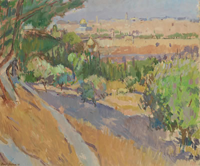 'Jerusalem from the Mount of Olives'