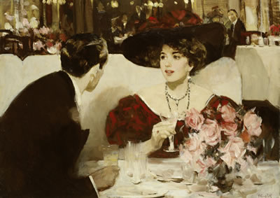 Rendez-vouz by Victor Guerrier - Auction record, sale price, and art valuation. Compare with similar artists and explore comparable artworks.
