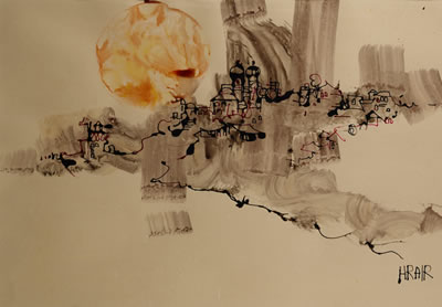 Four Works on Paper by Hrair Diarbekirian - Auction record, sale price, and art valuation. Compare with similar artists and explore comparable artworks.
