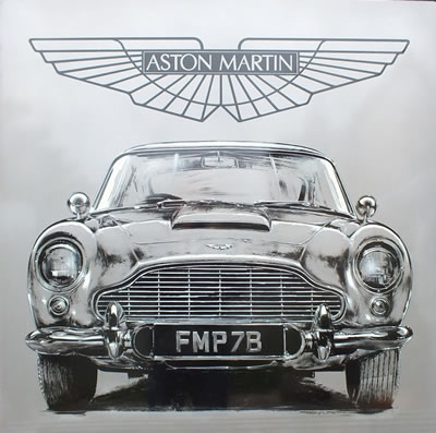'James Bond 'Goldfinger' Aston Martin DB5' by Tony Upson - Auction record, sale price, and art valuation. Compare with similar artists and explore comparable artworks.