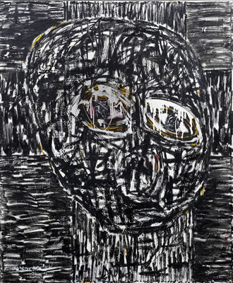 Sample artwork by Kainebi Osahenye (Born 1964), known for paintings - View similar artists and auction records
