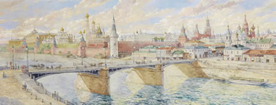 View of the Moscow Kremlin