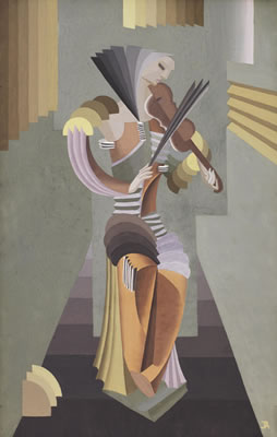 Composition (The Musical Machine) by John Armstrong - Auction record, sale price, and art valuation. Compare with similar artists and explore comparable artworks.