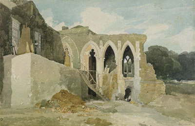 Part of the Refectory of Walsingham Abbey, Norfolk