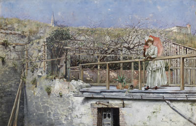 The red parasol