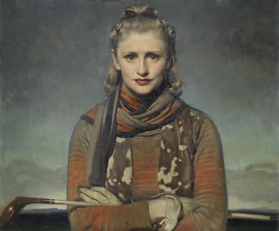 The Young Golfer (Portrait of Ms. Joyce Rigby)