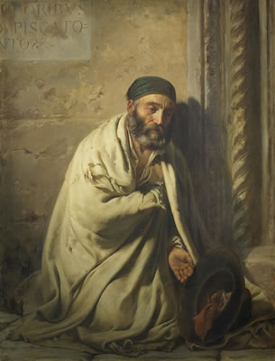 Roman beggar