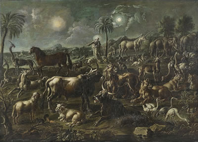 The Creation of the Animals; and Noah's Ark (2)