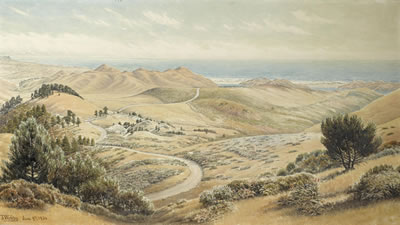 Hills of Marin above Stinson Beach