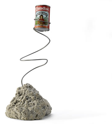 Untitled (Contadina Can) by David Ireland - Auction record, sale price, and art valuation. Compare with similar artists and explore comparable artworks.