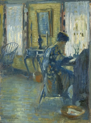 Woman at a desk by John Hubbard Rich - Auction record, sale price, and art valuation. Compare with similar artists and explore comparable artworks.
