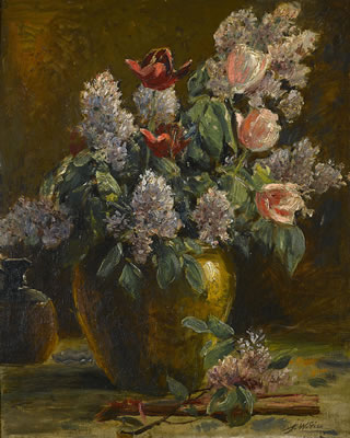 A floral still life