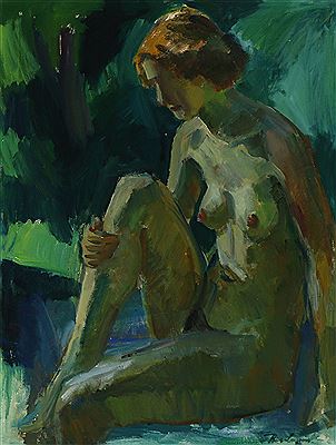 Female model by Robert Lepin - Auction record, sale price, and art valuation. Compare with similar artists and explore comparable artworks.