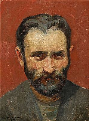 The artist's self portrait by Max Nathan - Auction record, sale price, and art valuation. Compare with similar artists and explore comparable artworks.