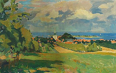 Sample artwork by Jacob Jorgensen (1879 - 1948), known for painting - View similar artists and auction records