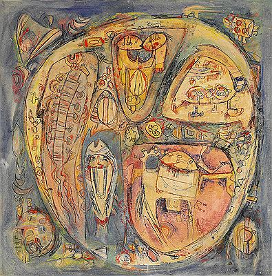 "Le passager de la lune" by Gina Pellon - Auction record, sale price, and art valuation. Compare with similar artists and explore comparable artworks.