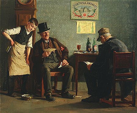 Who should pay? by Hans Peter Lindeburg - Auction record, sale price, and art valuation. Compare with similar artists and explore comparable artworks.