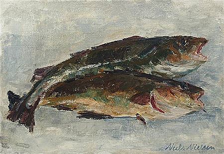 Two codfish, Skagen