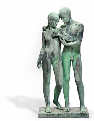 Sample artwork by Johannes Hansen (1903 - 1995), known for sculpture - View similar artists and auction records