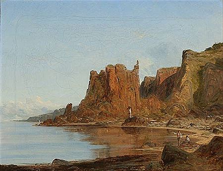 View from The Sanctuary Rocks at Bornholm