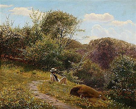 Sample artwork by Julius Petersen (1851 - 1911), known for painting - View similar artists and auction records