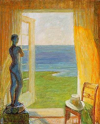View to the ocean. by Augusta Thejll Clemmensen - Auction record, sale price, and art valuation. Compare with similar artists and explore comparable artworks.