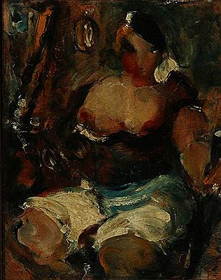 Portrait of woman.