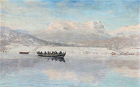 View from a Norwegian fjord