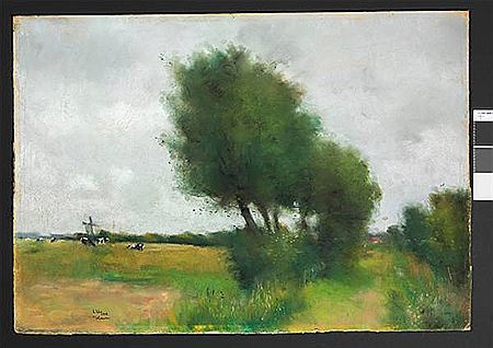 Sample artwork by Sigurd Swane (1879 - 1973), known for modernist landscape, figure and still life painting, writing - View similar artists and auction records