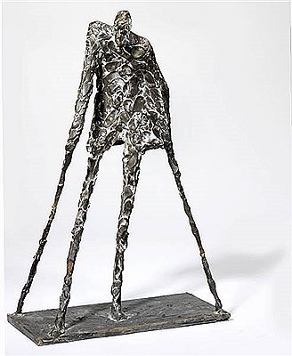 Man with crutches