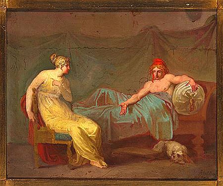 Helena blames the injured Paris his rude behavior