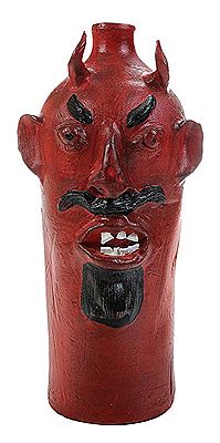 Devil Face Jug