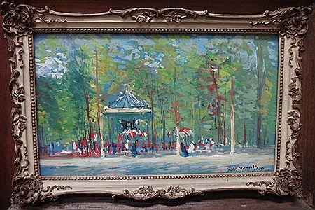 Les Tuilleries; Rond Point Champs-d'Elysee (a pair) by Garabed A Momdjian - Auction record, sale price, and art valuation. Compare with similar artists and explore comparable artworks.