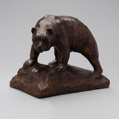 THE HVITTRÄSK BEAR by Emil Wikstrom - Auction record, sale price, and art valuation. Compare with similar artists and explore comparable artworks.