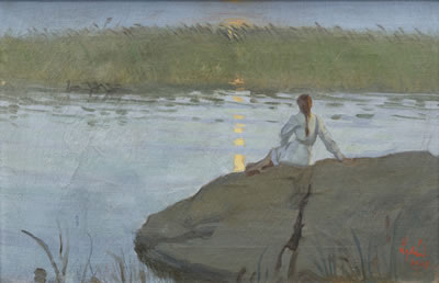 SUNSET BY THE SHORE