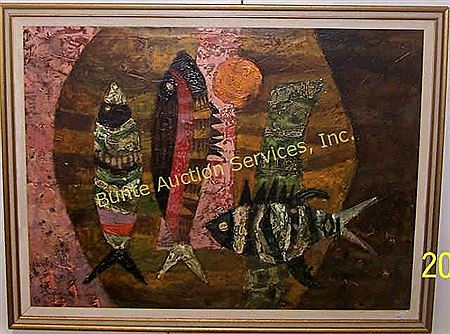 Still life with fish