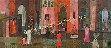Middle Eastern style street scene