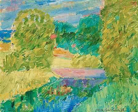Sommarmorgon (Summer morning).
